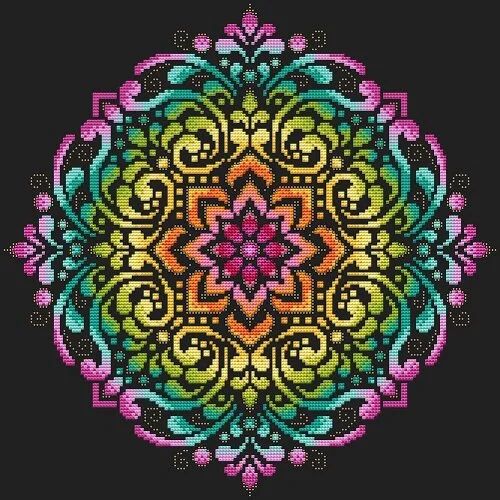 Full Rainbow Mandala