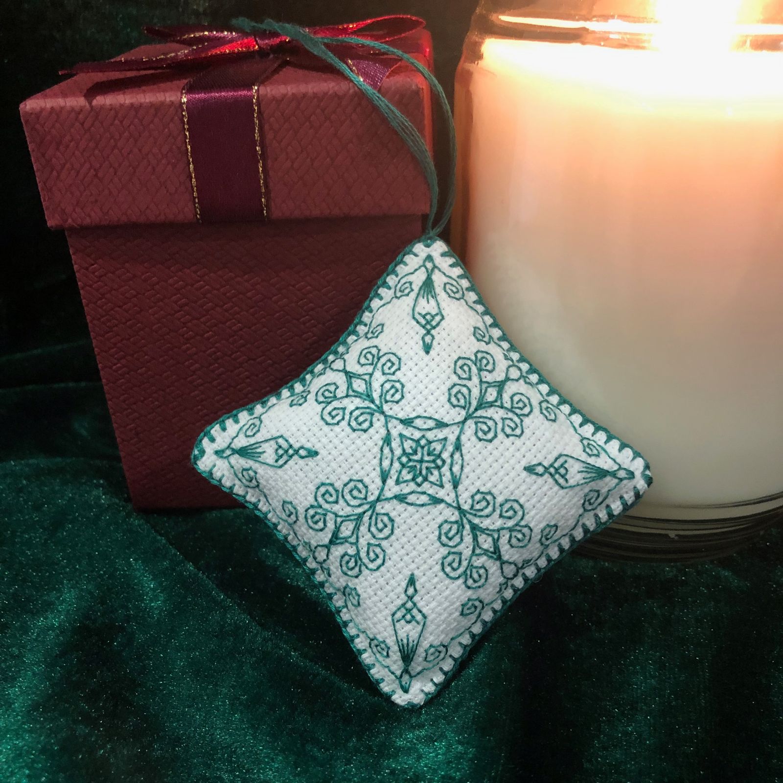 Blackwork Ornament