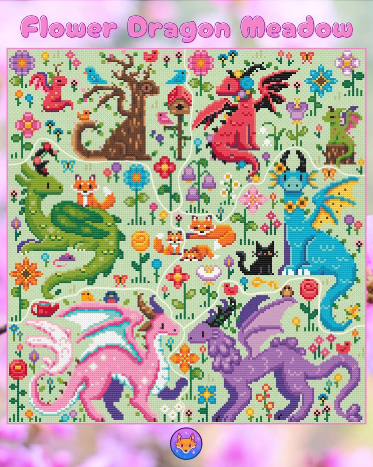 Thumbnail for Flower Dragon Meadow