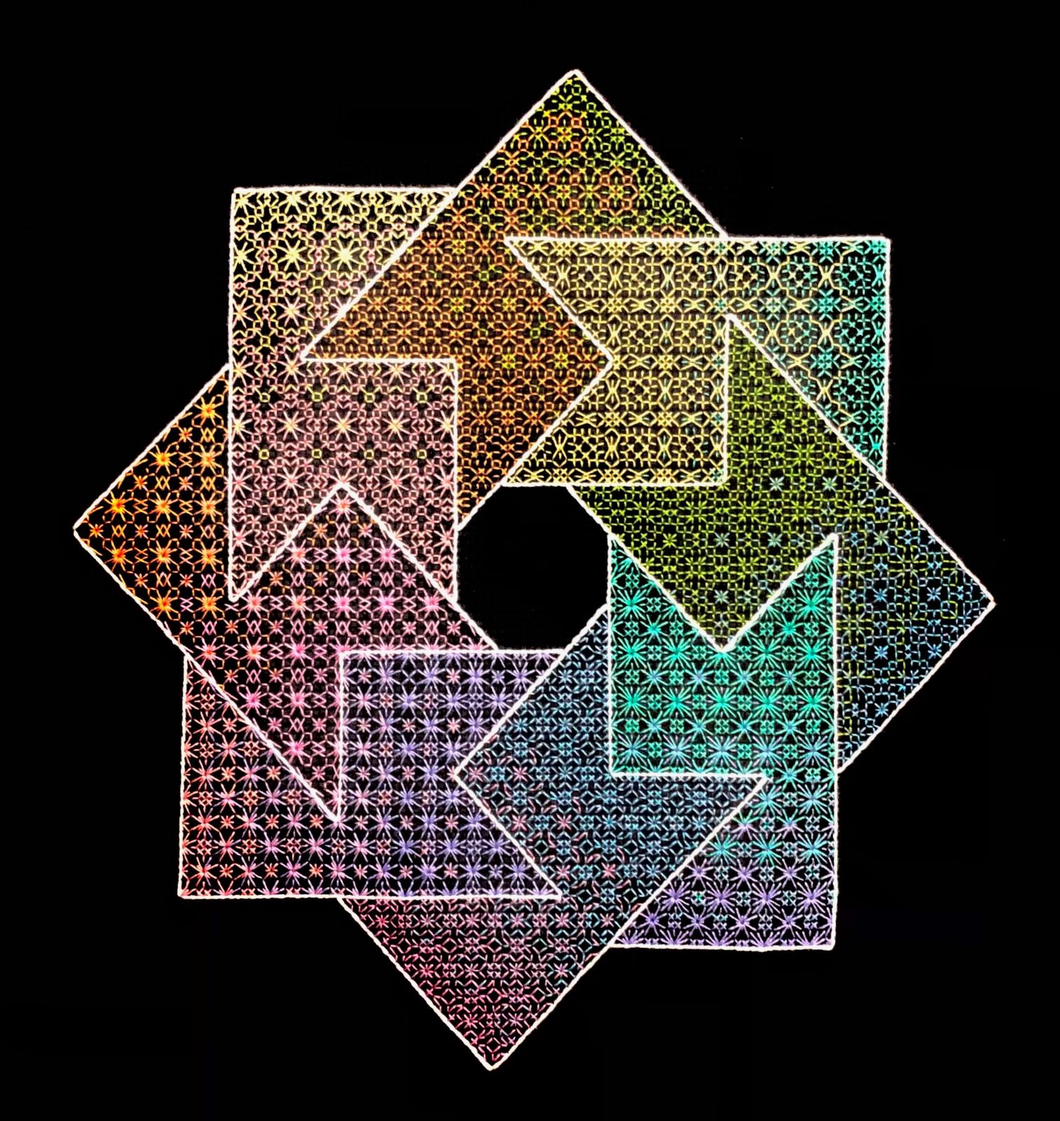 Aperture Blackwork Sampler