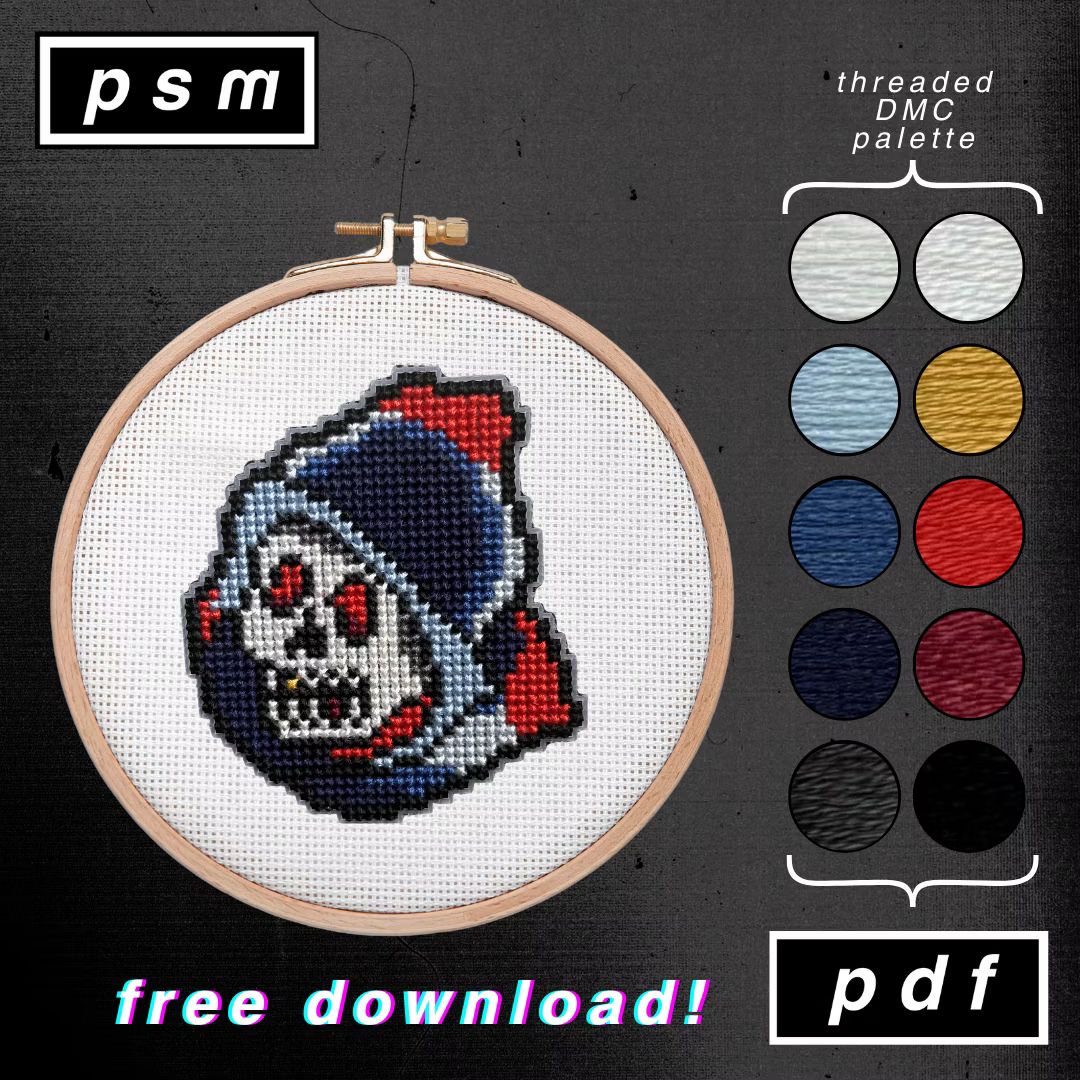 Mini Reaper Skull Pattern