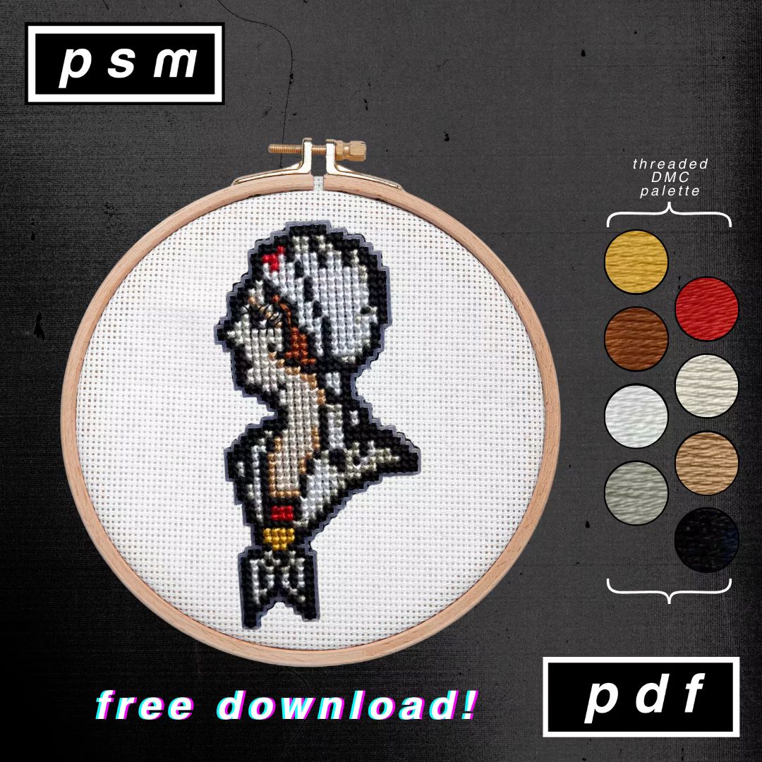 Mini Nurse Portrait Pattern