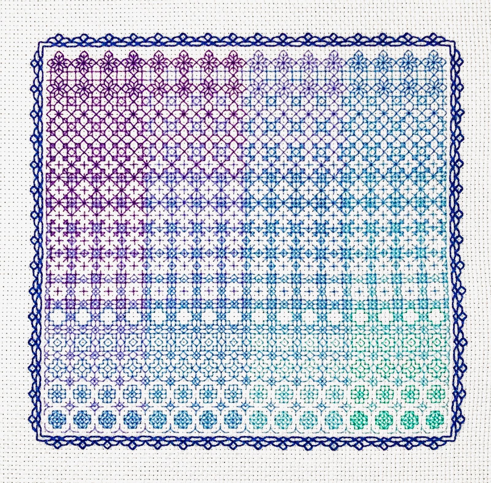 Transitions Blackwork Sampler