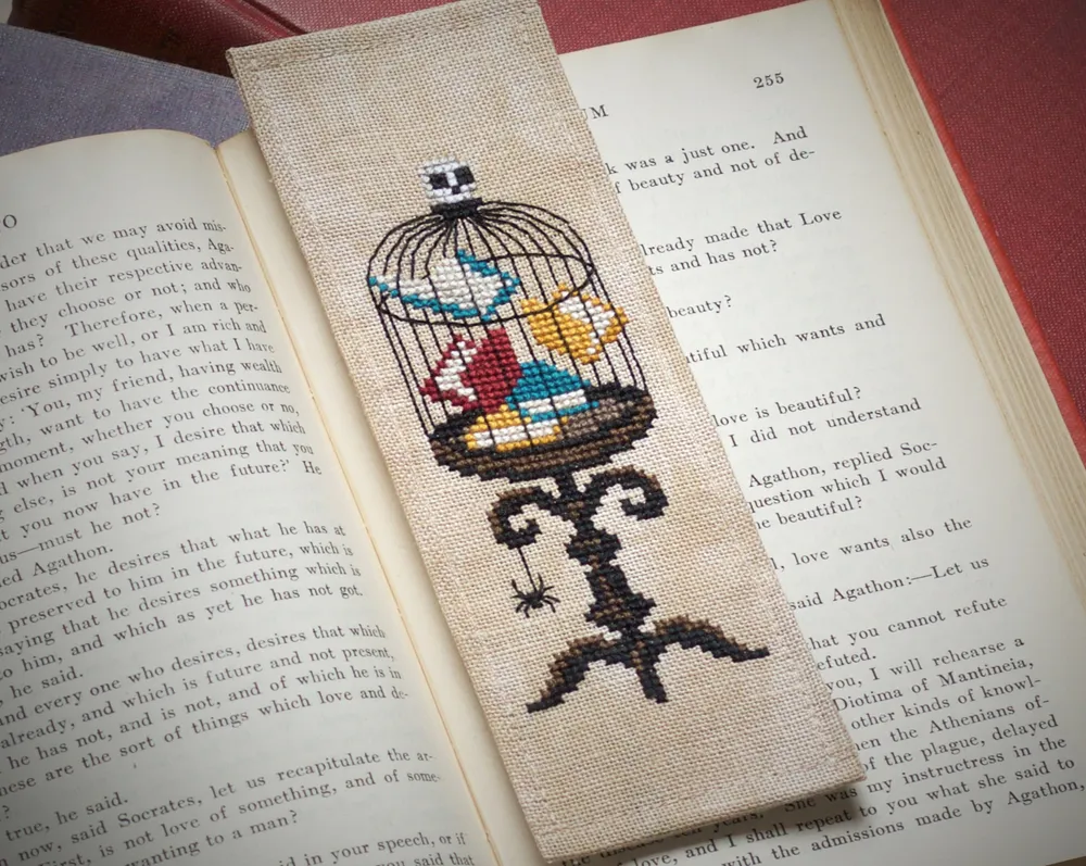 The Bookcage Bookmark