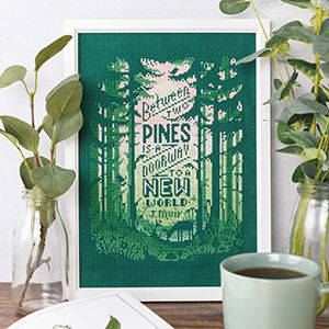 Between Two Pines