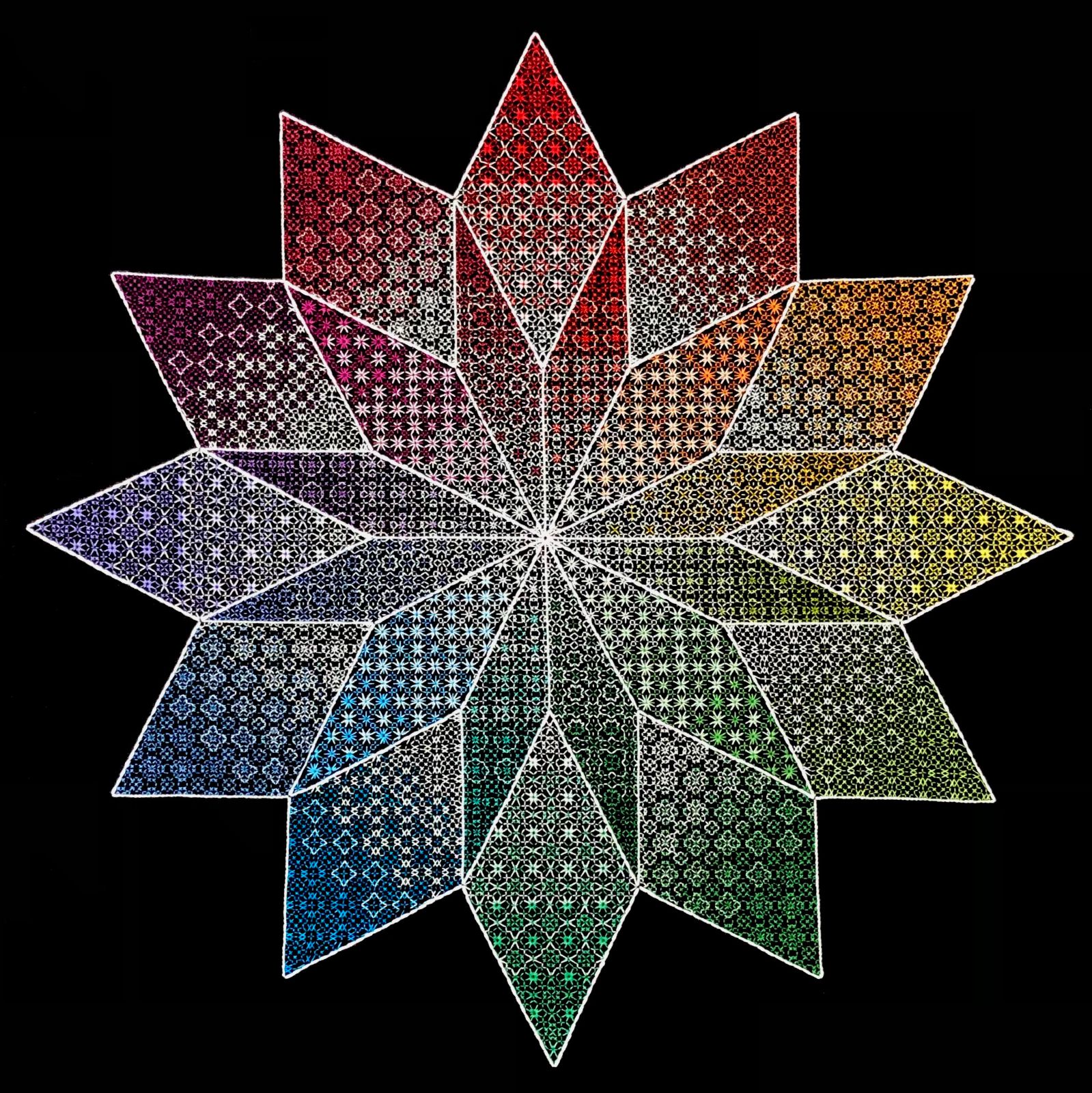 Shades of Light Blackwork Sampler
