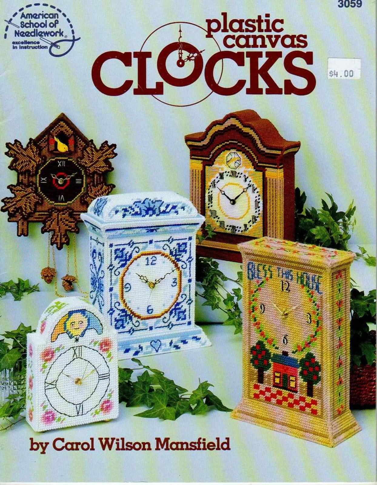 Thumbnail for Plastic Canvas Clocks