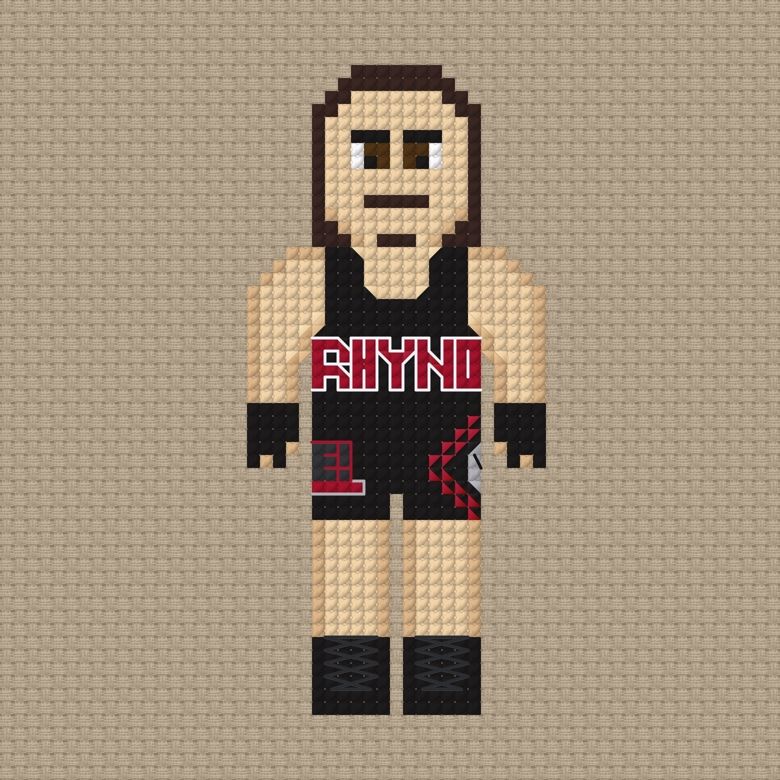 Rhyno Cross Stitch Pattern