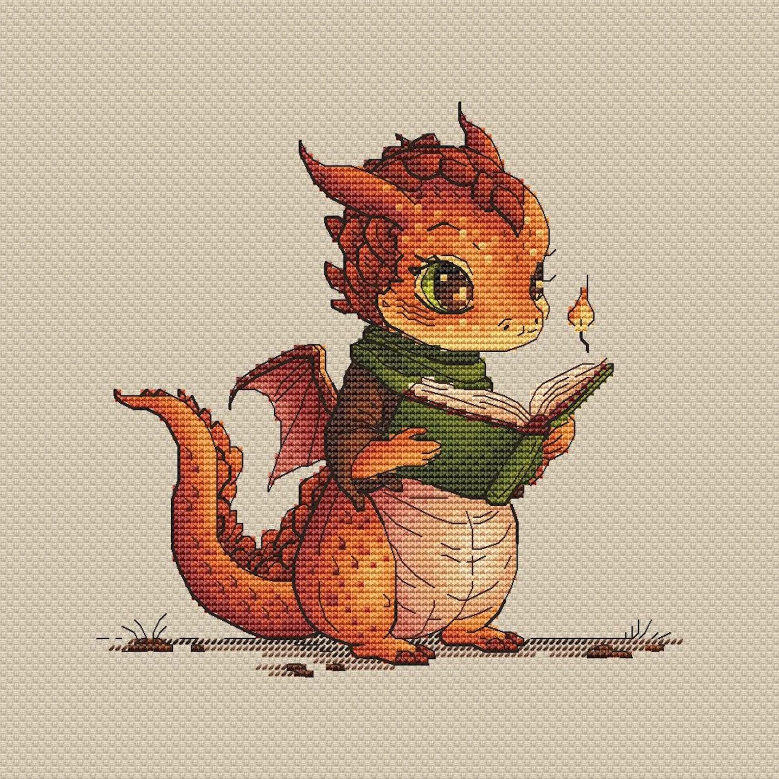 Dragon with a Book