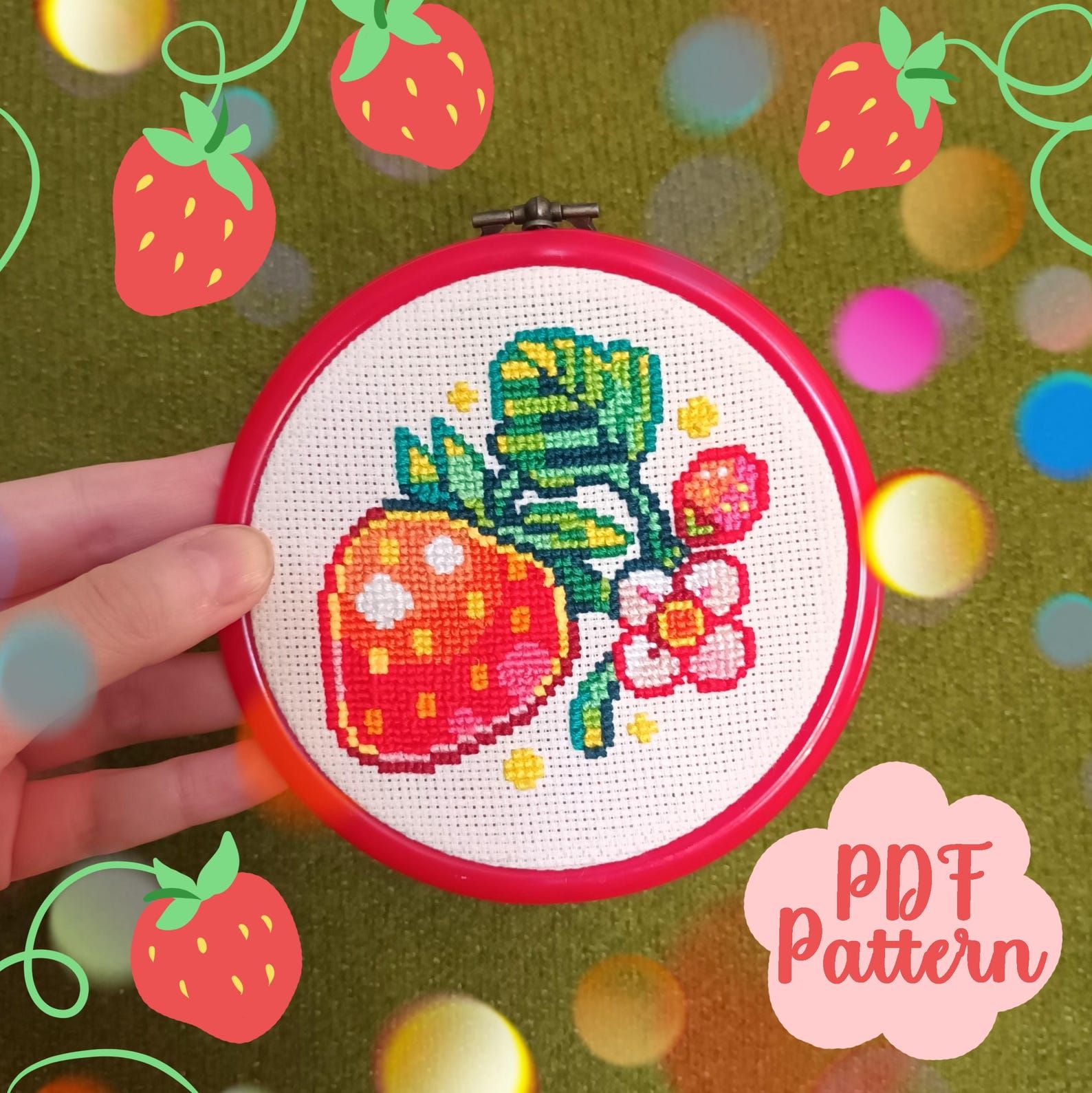 Pixel Strawberry