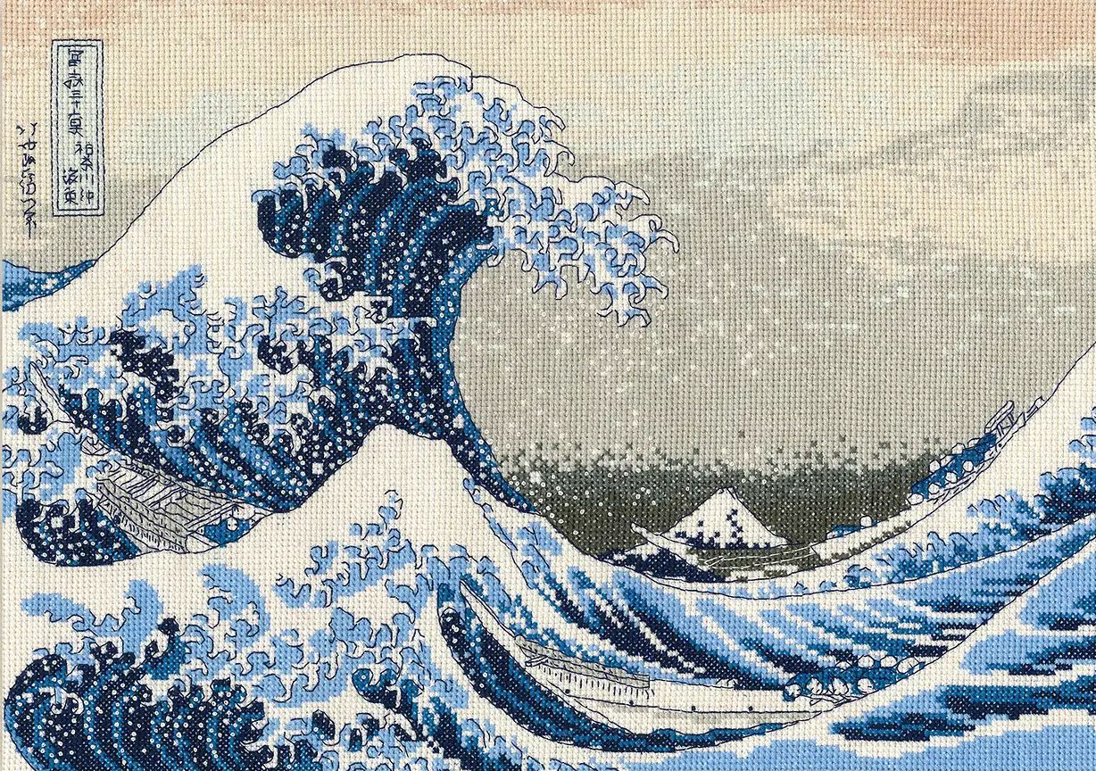 The Great Wave by Katsushika Hokusai