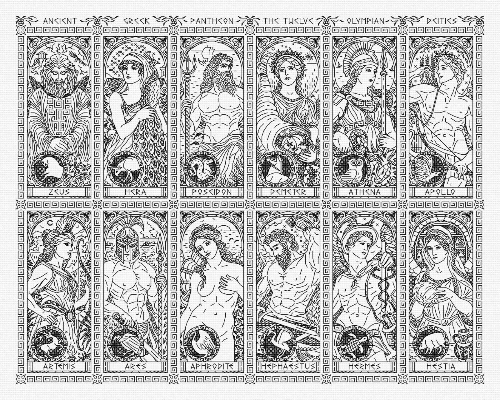 Thumbnail for Ancient Greek Pantheon – The Twelve Olympian Deities