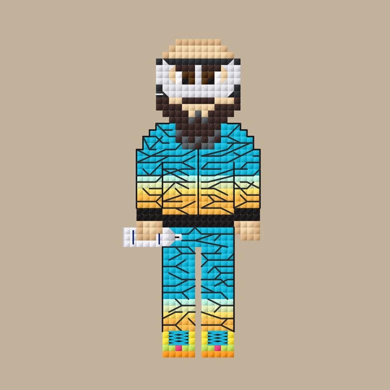 Brandon Cutler Cross Stitch Pattern