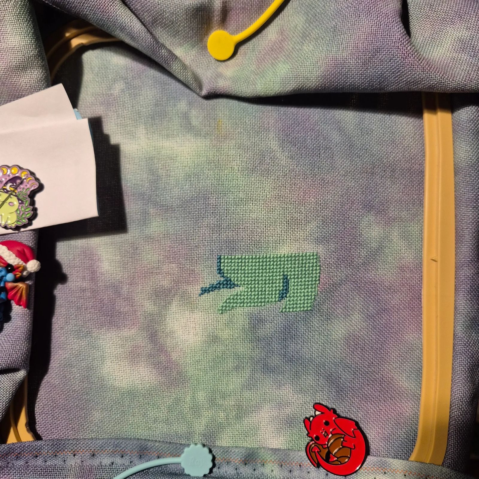 Green Fabric Hoarder