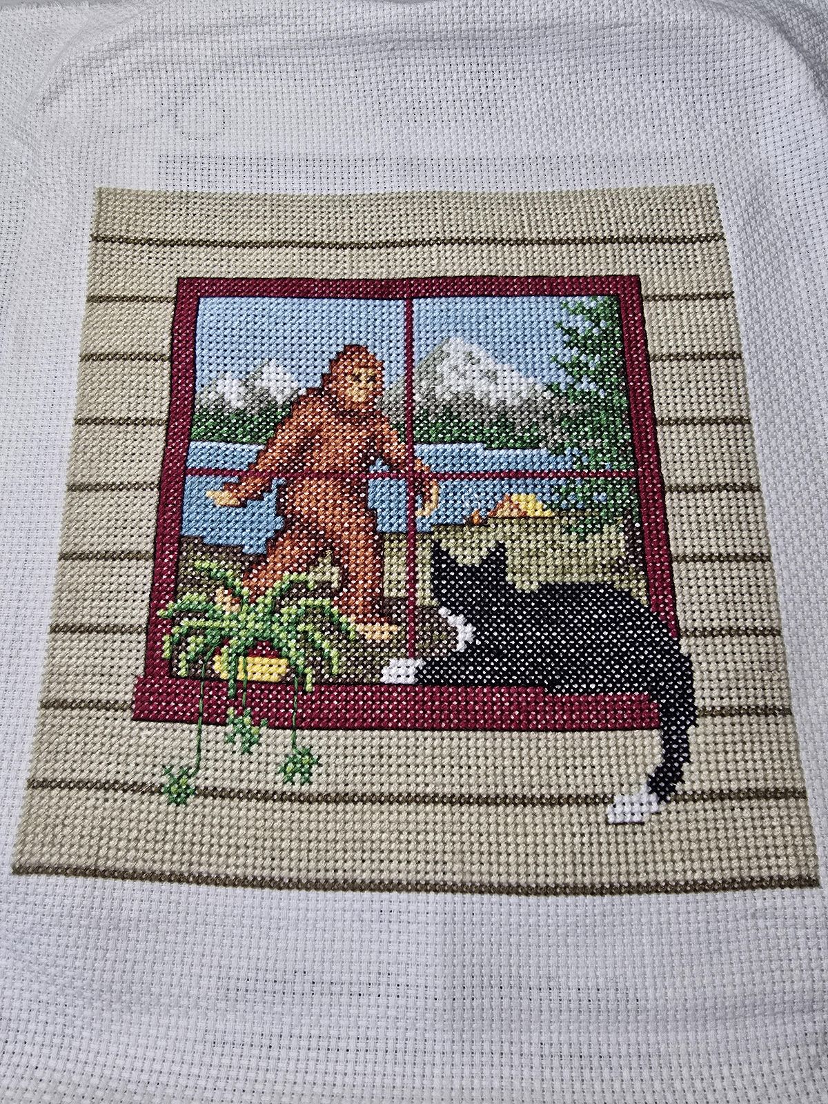 What the Cat Saw: Bigfoot